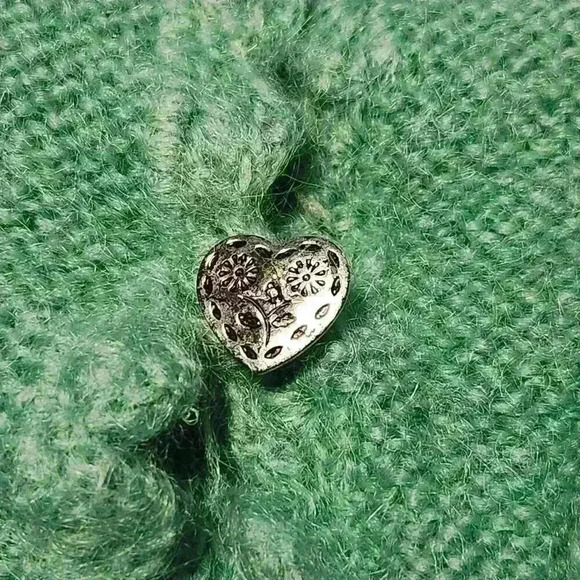 Vintage Lanamoden Salzburg Austrian Folk aqua  merino wool cardigan sweater - Picture 9 of 11